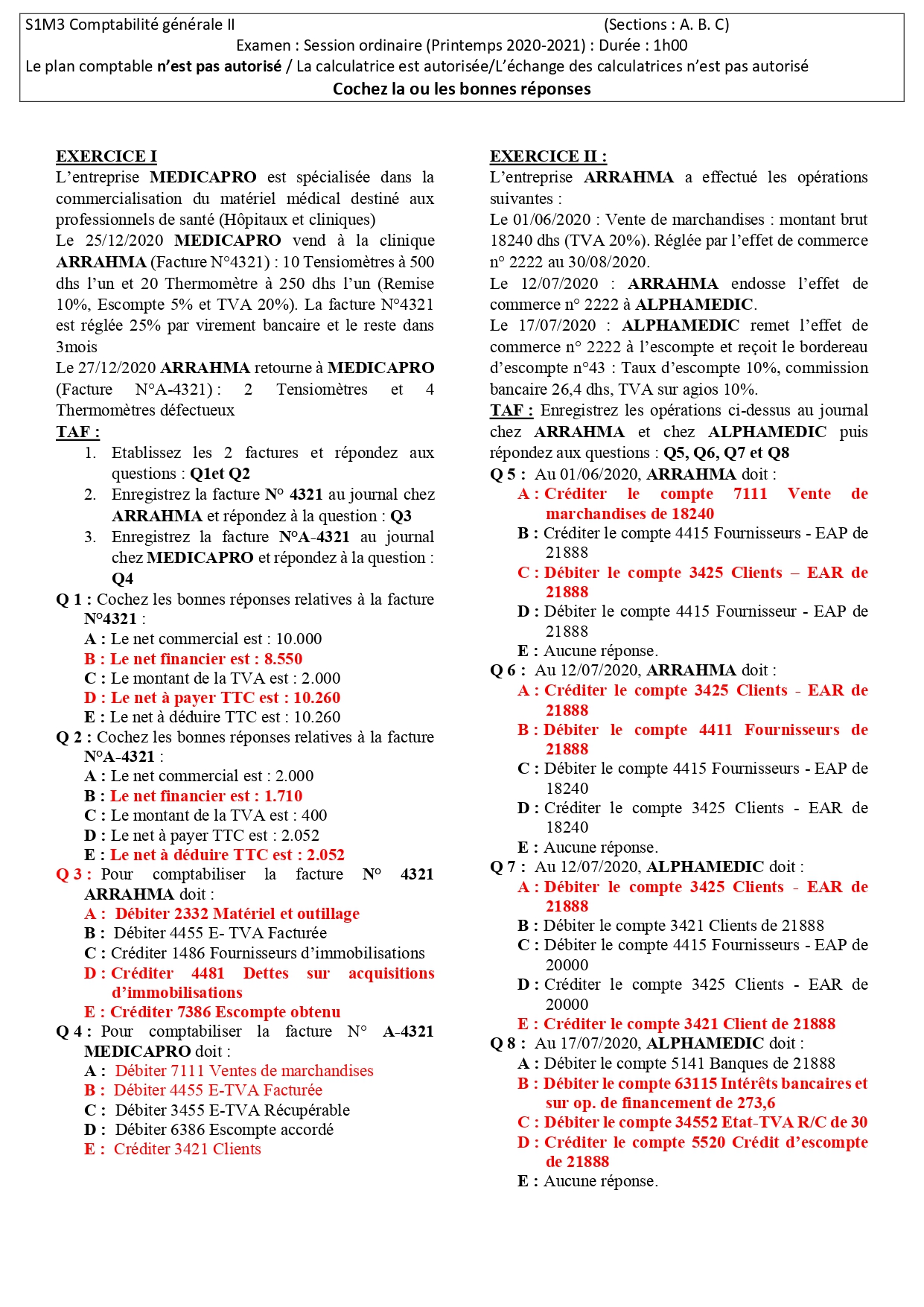 Comptabilité générale II Examen Corrigé Semestre 2 2020-2021 PDF_page-0001.jpg