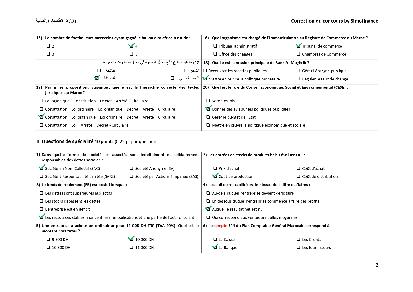 Correction Concours MEF technicien 3eme Grade du 06 juillet 2025 PDF_page-0002.jpg