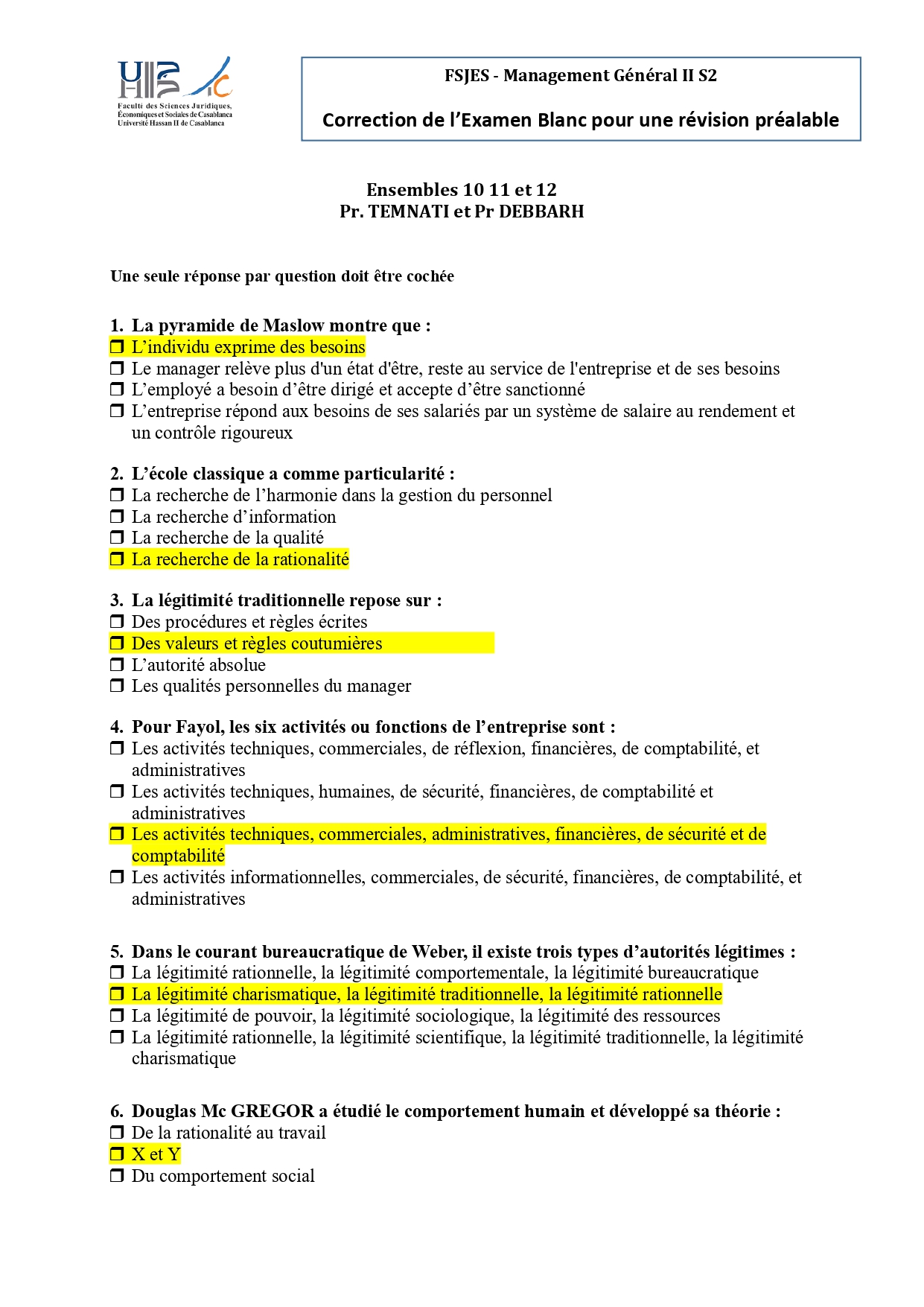 Management II Examen Blanc Corrigé Semetres 2 S2 PDF_page-0001.jpg