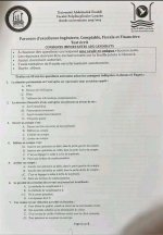 Concours  Licence d'excellence Parcours Ingénierie Comptable Fiscale et Financier