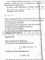 Exercices Corrigés  Macroéconomie Semestre 2