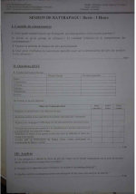 Examen Marketing Session Normal et Rattrapage