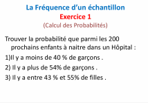  Travaux dirigés en matière de : «Echantillonnage  et Estimation»