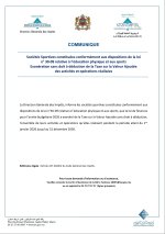 Sociétés Sportives constituées conformément aux dispositions de la loi n° 30-09 relative à l’é...jpg