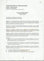 Examen corrigé de mathématique II PDF.jpg