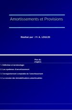 Comptabilité Générale II Amortissements et Provisions Cours PDF.JPG